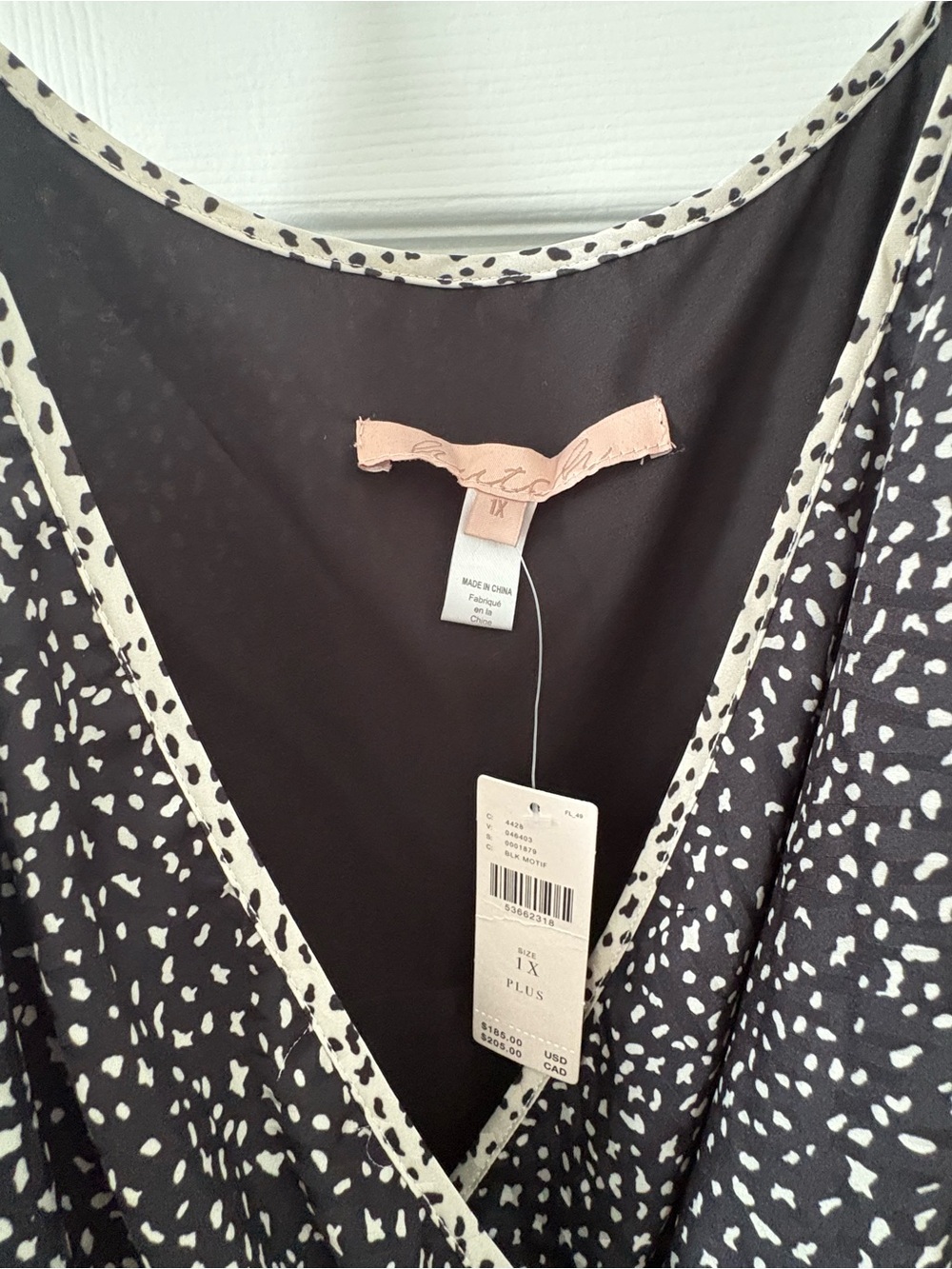 Anthropologie Printed Wrap Dress - Picture 2 of 2